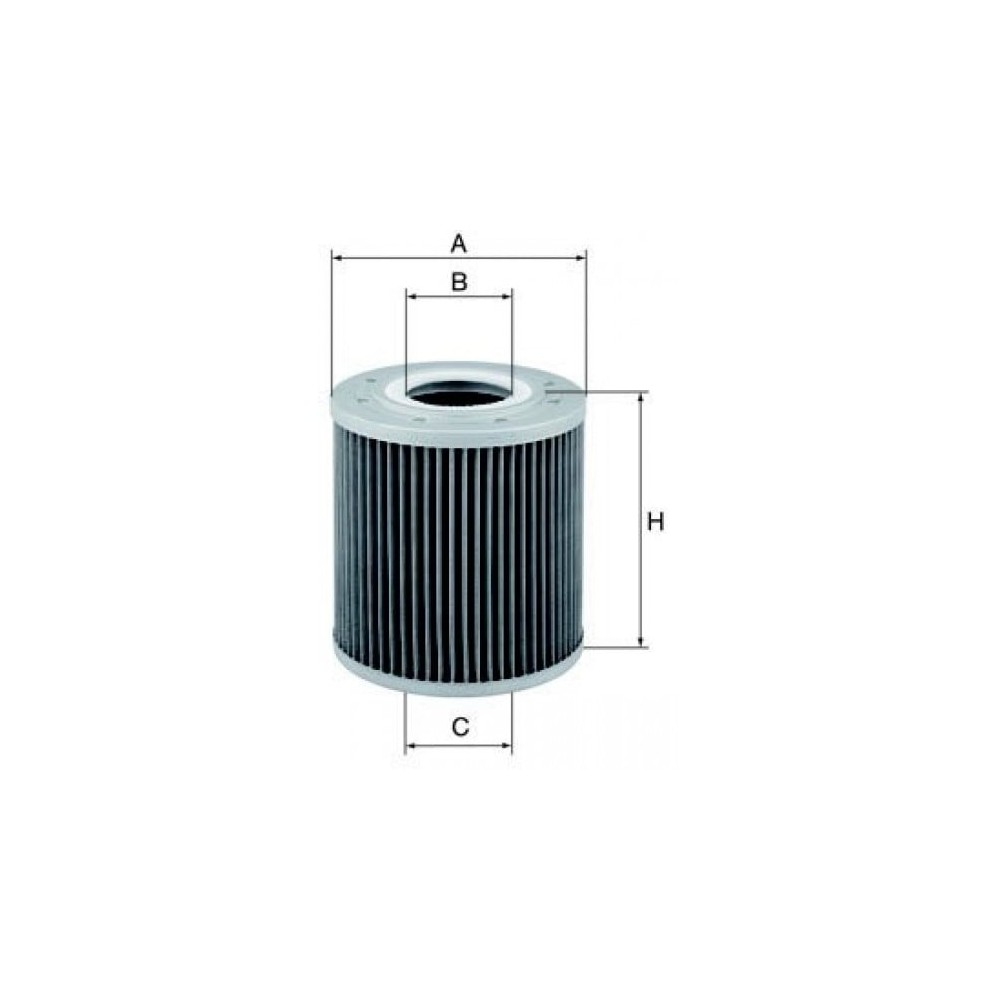 Filtras, hidraulinio kėlimo sistema MANN-FILTER HD 1330