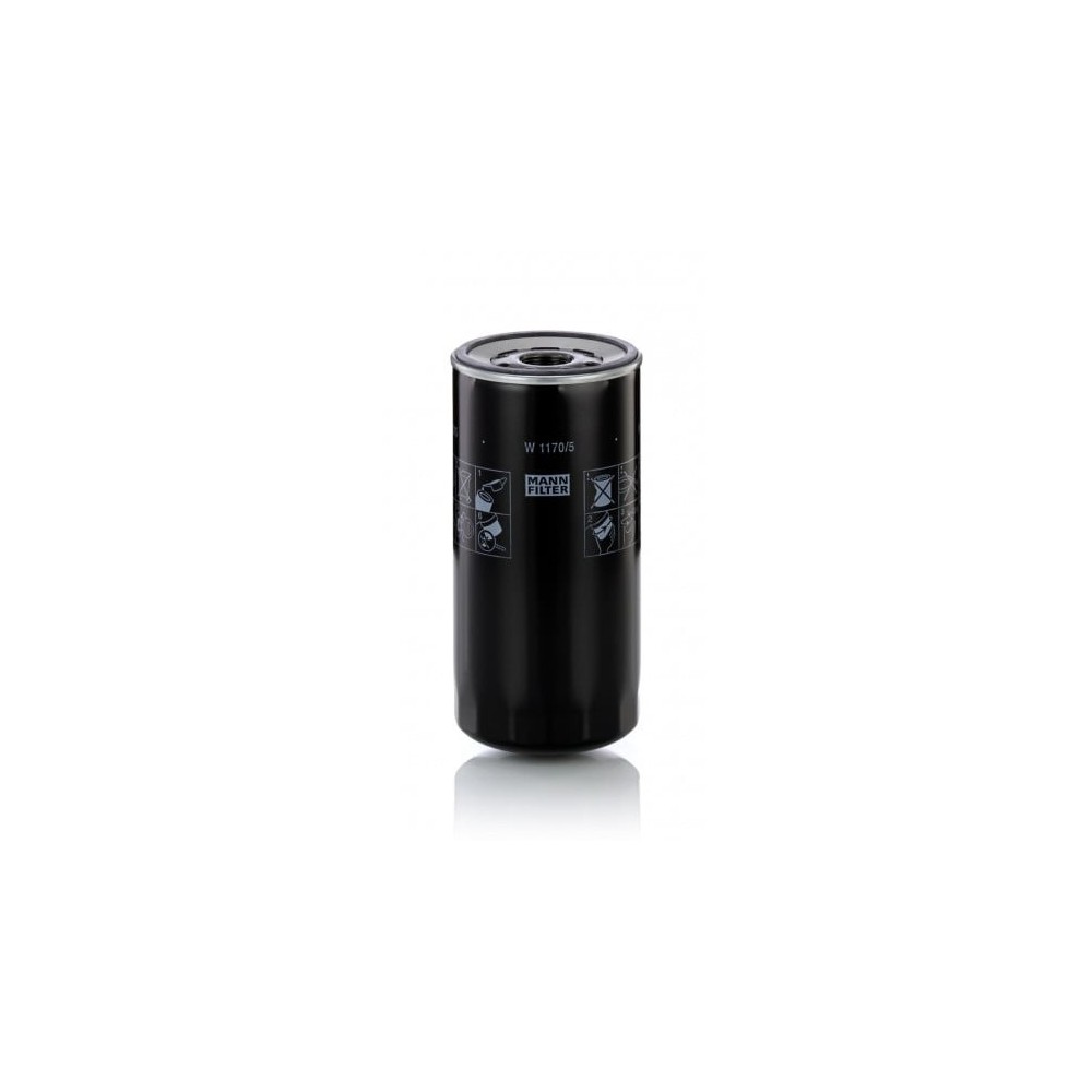 Alyvos filtras MANN-FILTER W 1170/5