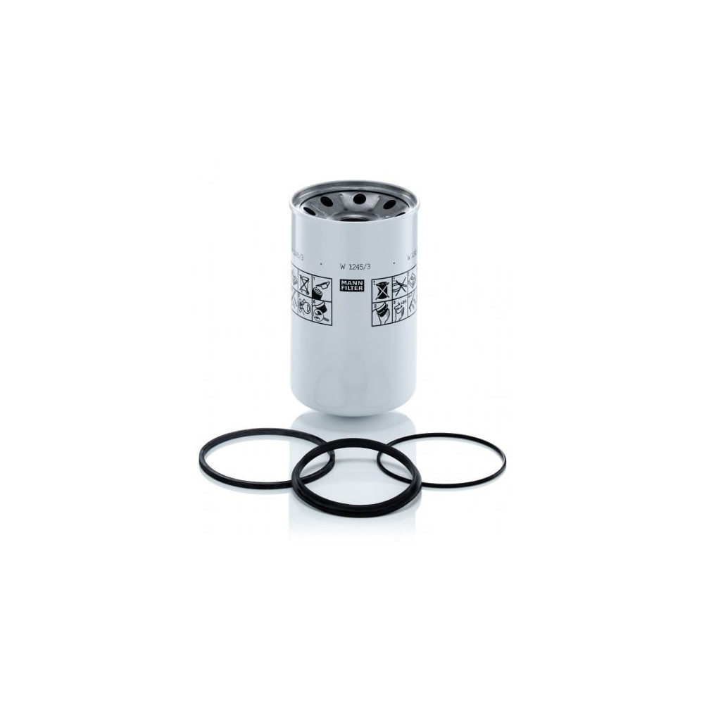 Filtras, hidraulinio kėlimo sistema MANN-FILTER W 1245/3 x