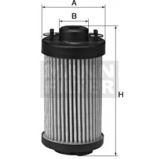 Filtras, hidraulinio kėlimo sistema MANN-FILTER HD 10 158/4
