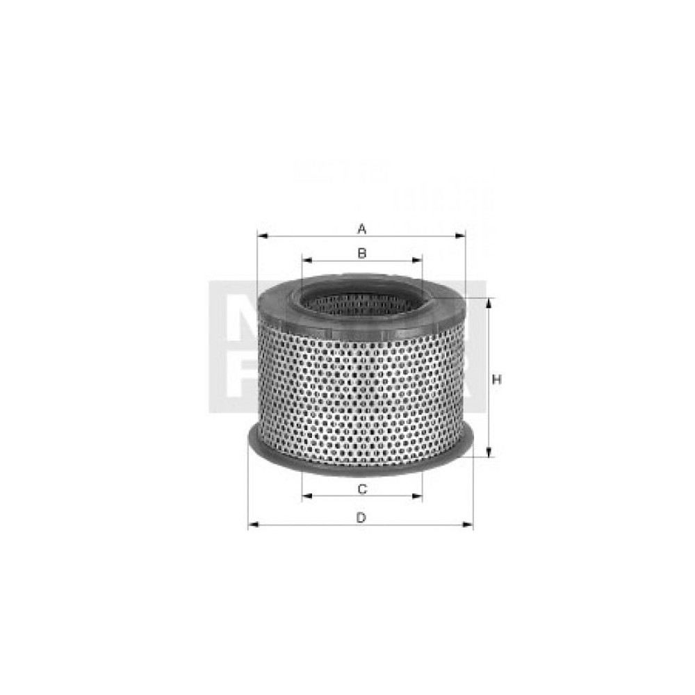 Oro filtras MANN-FILTER C 2375