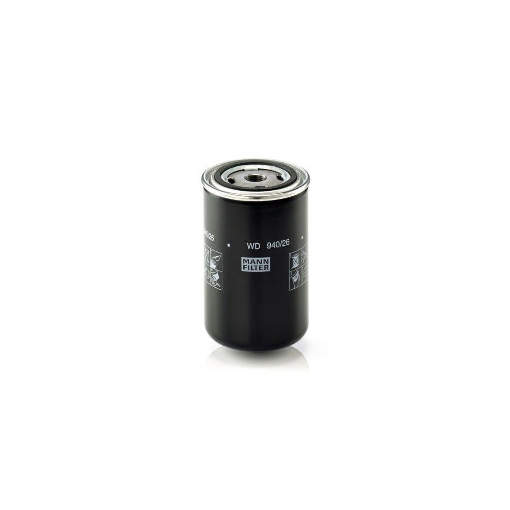 Alyvos filtras MANN-FILTER WD 940/26