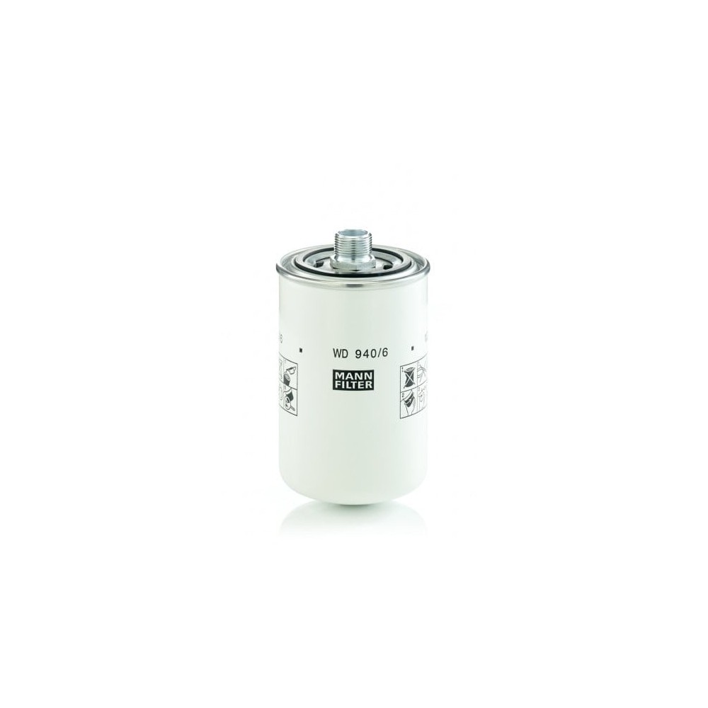 Alyvos filtras MANN-FILTER WD 940/6