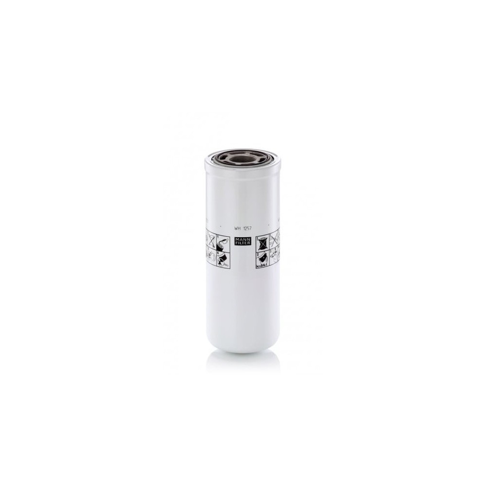 Filtras, hidraulinio kėlimo sistema MANN-FILTER WH 1257