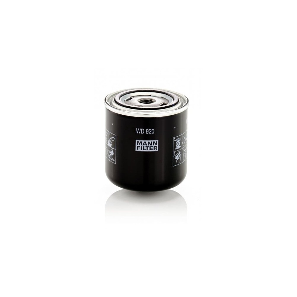 Filtrs, hidropacēlāja sistēma MANN-FILTER WD 920