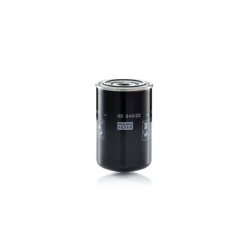 Filtrs, hidropacēlāja sistēma MANN-FILTER WD 940/22
