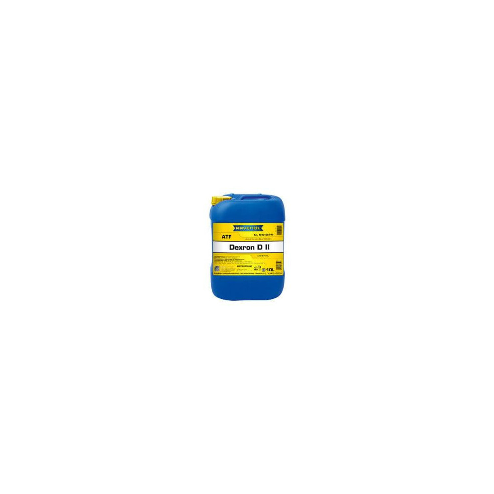 Automatinės pavarų dėžės alyva RAVENOL ATF Dexron D II 10L