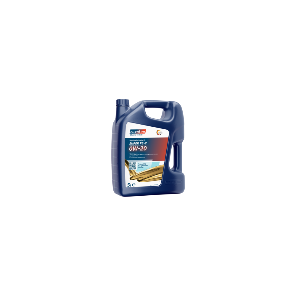 Variklio alyva EUROLUB SUPER PS-C 0W-20 5 L