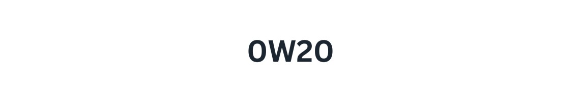 0W-20 variklio alyva internetu | Naujiems automobiliams